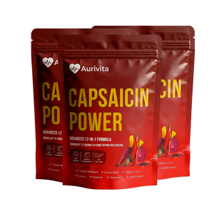Aurivita Capsaicin Power – Cayenne Pepper Softgels